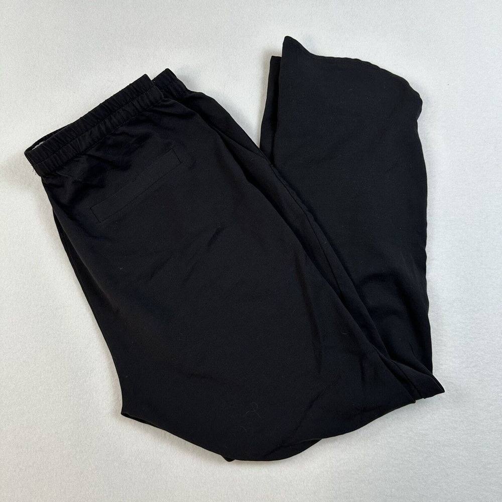 Marine Layer Pants Womens Medium Black RE-SPUN ALLISON Pant Elastic Waist
